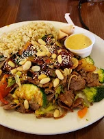 Mongolian Stir Fry on the Grill with Lamb